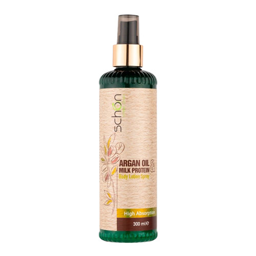 160283274 اسپری لوسیون بدن شون|milk protein body lotion schon - Image 1